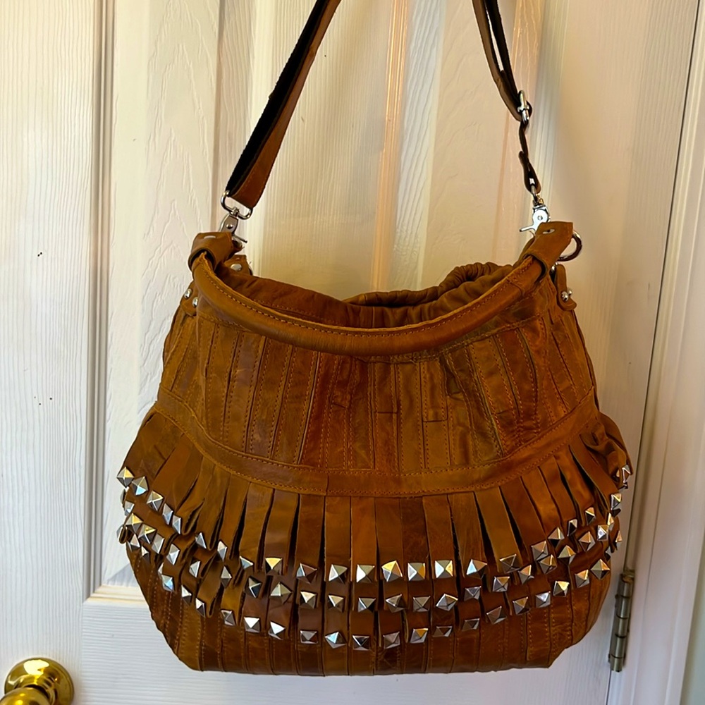 NWT~ 100% Genuine Leather “Amerileather” Shoulder bag/Crossbody/Tote/Satchel
